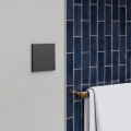 Odace intégral - enjoliveur et plaque - pour vv ou poussoir simple - noir onyx