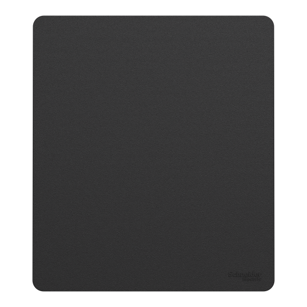 Odace architecte intégral - enjo et plaque - pour vv ou bp simple - noir onyx