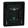 Odace architecte intégral - enjo et plaque - pour vv ou bp simple - noir onyx