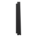 Odace architecte intégral - enjo et plaque - pour vv ou bp double - noir onyx