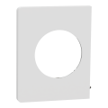 Odace architecte - plaque de finition latérale - effet céramique blanc