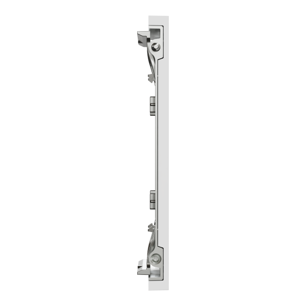 Odace architecte - plaque de finition centrale - effet céramique blanc