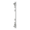 Odace architecte - plaque de finition centrale - effet céramique blanc