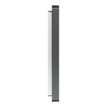 Odace architecte - plaque de finition latérale - effet perle noire