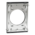 Odace architecte - plaque de finition centrale - effet perle noire