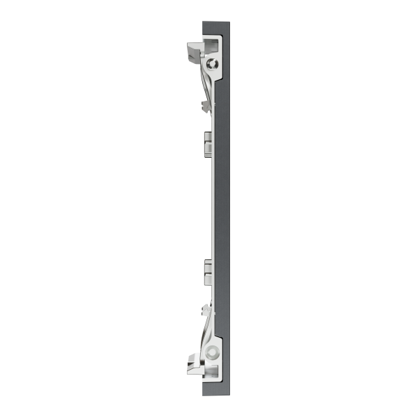 Odace architecte - plaque de finition centrale - effet perle noire