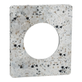 Odace architecte - plaque de finition 1 poste - effet terrazzo