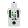 Odace - led verte 1,5ma 250v à câbler - localisat/témoin - forte luminosité