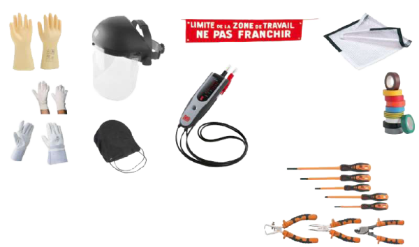Kit intervention électrique : l'essentiel pour la bt,nf c18-510 habilitation b1. - Catu - KIT18510BT