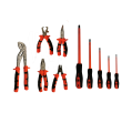 Kit de 5 pinces et 5 tournevis isolés bi-matières conforme iec 60900 - Catu - KIT25