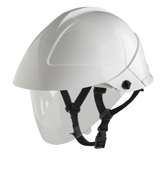 Casque isolant électricien avec visière intégrée arcflash apc 1, blanc - Catu - MO185BL