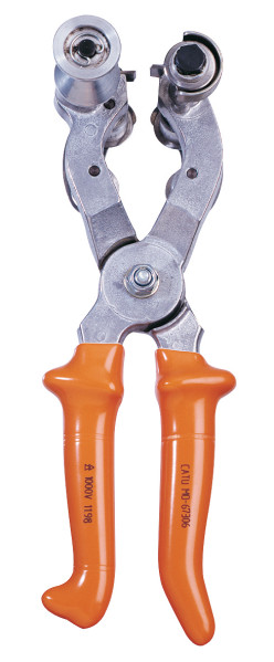 Pince à dégainer isolée 270 mm câble bt. Capacité de ø 26 à 52 mm. - Catu - MO67306