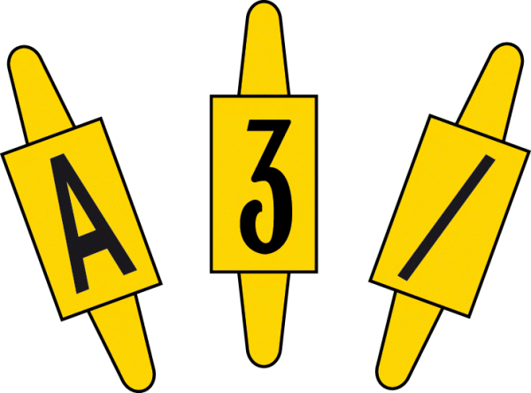 Vignette format 13 x 20mm chiffre 1 lot 10 - Catu - AE1J