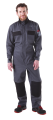 Combinaison 12cal/cm² gris/noir non feu soudure as-5xl - Catu - AFG10015XL
