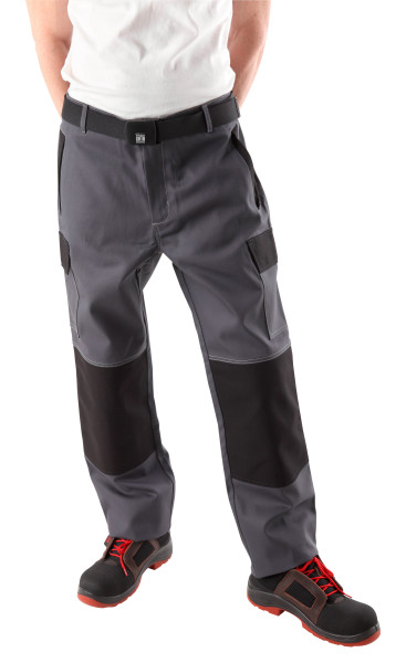 Pantalon 12cal/cm² gris/noir non feu soudure as-xl - Catu - AFG2001XL