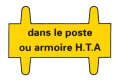 Vignette plaque reglementaire pour affiche pr-33. - Catu - AH1000