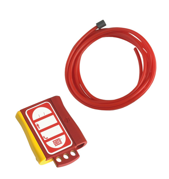 Condamnateur pvc multiple 5m acceptant 3 cadenas anse ø4 à 6mm. - Catu - AL2055