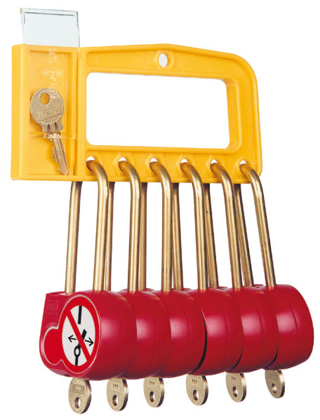 Poignee 6 cadenas export 70mm clé identique 222 - Catu - AL236S222EX