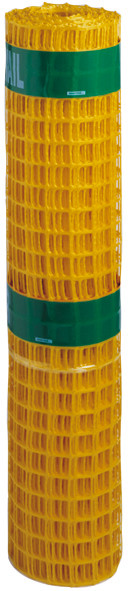 Grillage en plastique jaune limitant la "zone de travail" 20 x 1,2 m. - Catu - AL31020