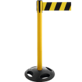 Balise pvc de signalisation avec "sangle enroulable" socle lesté - Catu - AL328