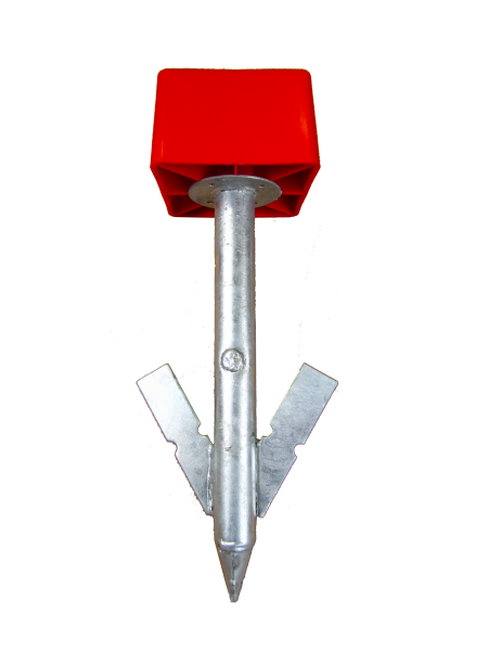Balise pvc de signalisation avec "sangle enroulable" socle lesté. - Catu - AL340