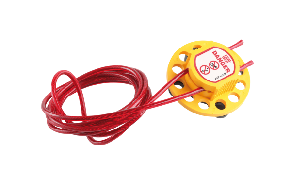 Condamnateur multiple 12 trous, câble 5 m x ø 4 mm. - Catu - ALP125M