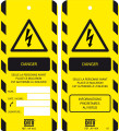 Lot de 10 affiches de consignation «danger». - Catu - AP464