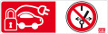 Panneau tag out en plastique pour hev «donottouch ». 450x150 mm. - Catu - AP550M3