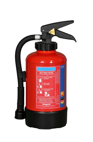 Extincteur lit-ion 3kg pour les batteries - Catu - CD307