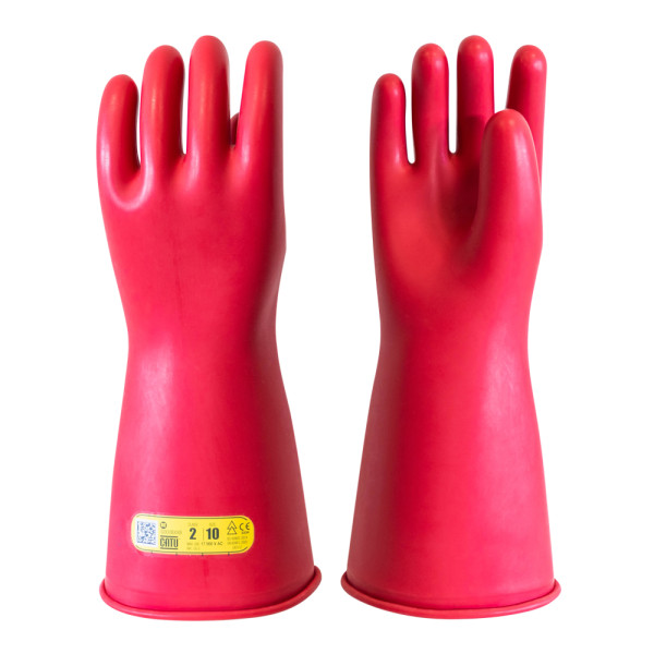 Gants isolants cei classe 2 taille 8 rouge - Catu - CG208NR