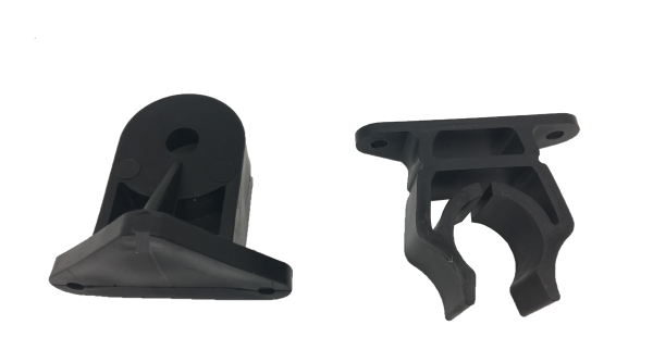 Support mural perche 28-30 mm, plastique semi-rigide. - Catu - CI06D