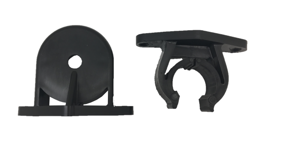 Support mural de perche diam 32-36 mm, plastique semi-rigide. - Catu - CI10D