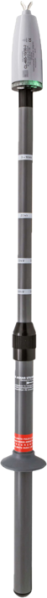 Détecteur de tension hta iec 10-30 kv, indication lumineuse, perche télescopique - Catu - CL46510302