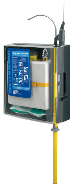 Panoplie de sauvetage pour poste - risque electrique. - Catu - CZ54