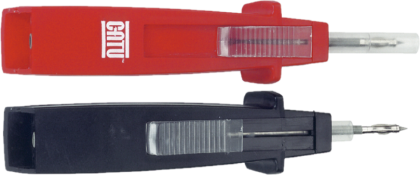 Jeu de 2 pointes de touche noire et rouge - Catu - DX02001