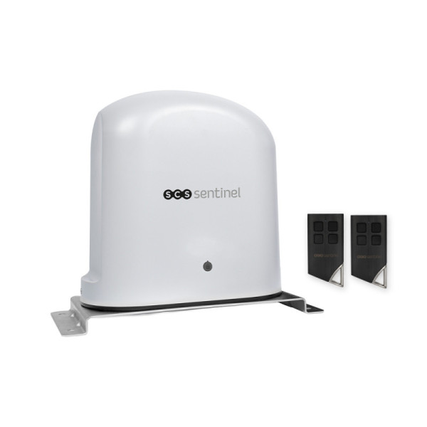 Motorisation pour portail coulissant 6m/500kg 2 télécommandes 4 canaux - SCS Sentinel - MCO0144