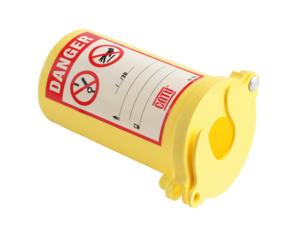 Condamnateur pour bouteille de gaz. Hauteur 150 mm. Øint:35 mm/ext. 85 mm. - Catu - GL101