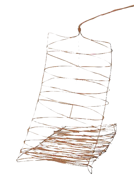 Grille cuivre en cable deploye dimensions 0,45mx0,60m - Catu - GTC6