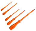 Kit 5 tournevis isolés pour travaux sous tension conforme iec 60900 - Catu - KIT03