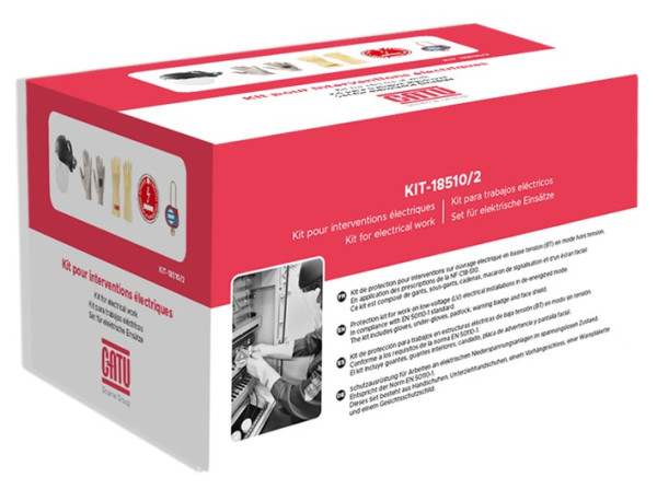 Kit protection individuelle et condamnation bt, nf c18-510. - Catu - KIT185102
