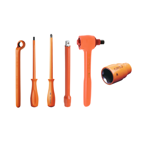 Kit de 13 outils isolés iec 60900 : 2018 pour la consignation des véhicules psa - Catu - KITRCPSA1
