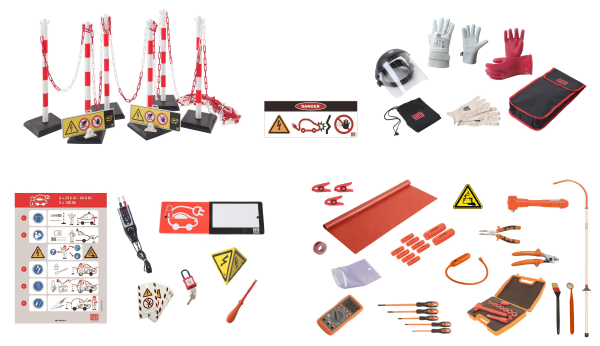 Kit garage expert véhicules électriques et hybrides. - Catu - KITVEHGEXP