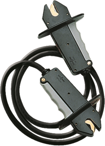 Shunt 2 pinces isolées mc-120 et d’un câble h07rnf de 25 mm² lg 1,5m icc 5ka/ 1s - Catu - MC12015