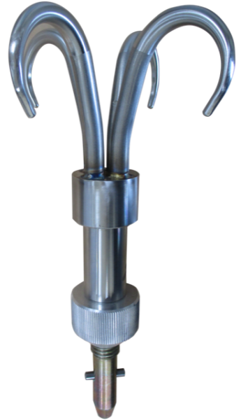 Pic de dégarnissage en acier inox, embout baionnette - Catu - MDPD10E