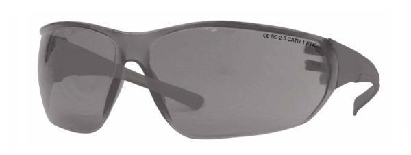 Lunettes de protection pour électricien anti-u.v. teintees (solaires) en etui - Catu - MO11001