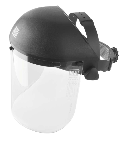 Ecran facial arc flash apc 1 avec serre-tête - Catu - MO286
