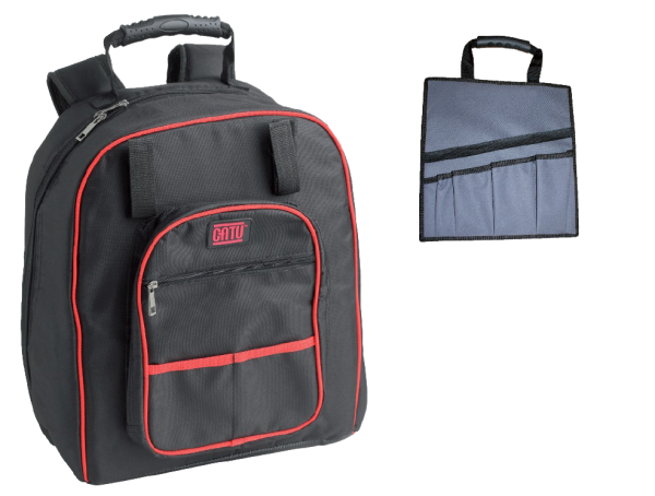 Sac à dos porte-outils dimensions : h400 x l330 x ep180 mm - Catu - MO38