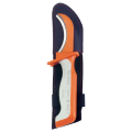 Couteau isolé. Longueur totale 180 mm. Lame courbe longueur 50 mm - Catu - MO61002