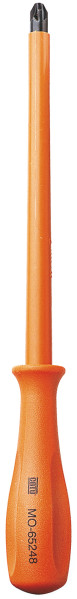 Tournevis isolé à embout pozidriv de 8 (pz3). Lame 150 mm - Catu - MO65246