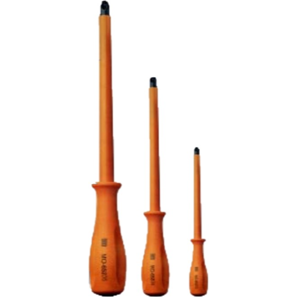 Jeu de 3 tournevis isolés  phillips ph0-ph2-ph - Catu - MO653D
